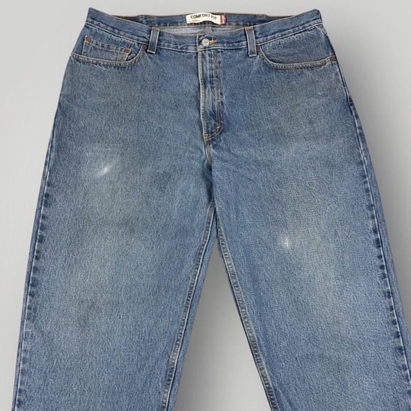 Levis 560 Comfort Fit Jeans Men's  W40‎ X L30 Relaxed Tapered Leg Denim Pants - Picture 3 of 9